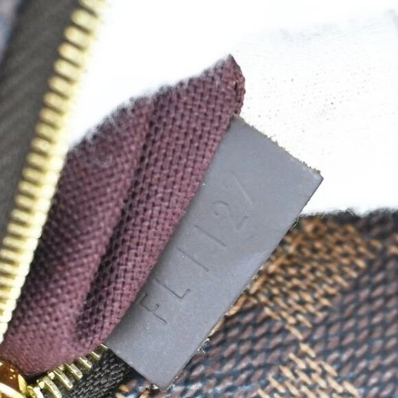 LOUIS VUITTON LV Iena PM Shoulder Bag Damier Ebene Leather Brown N41012 23EG094 - Picture 15 of 16